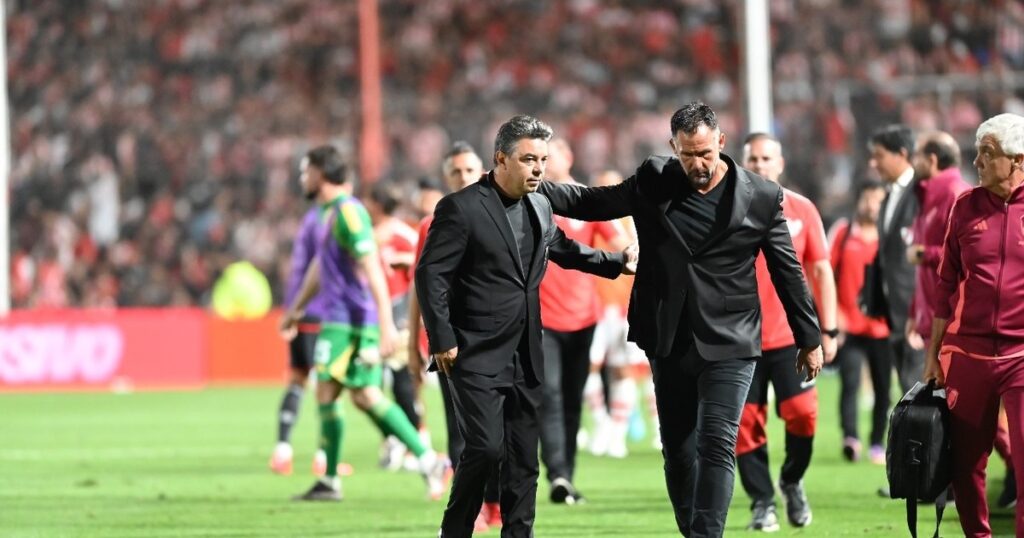 Dabove, antes de su visita al Monumental: "Es un River complejo" y sus elogios a Juanfer Quintero imagen-39