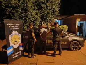 Intentó ingresar a una vivienda, huyó entre malezas y terminó detenido en Campo Viera imagen-11