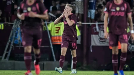 Lanús, más cerca de alzar la Recopa: le hizo precio a Flamengo y se va arriba a Brasil: reviví lo mejor - TyC Sports imagen-12