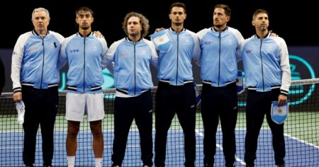 Videos: los mejores momentos de la primera jornada entre Corea del Sur y la Argentina por la Copa Davis imagen-10