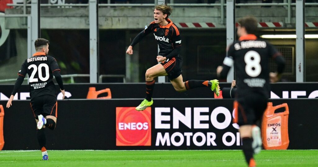 Video: el gol de Nico Paz con el que puso en ventaja al Como ante el Milan imagen-5