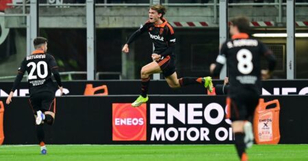 Video: el gol de Nico Paz con el que puso en ventaja al Como ante el Milan imagen-16