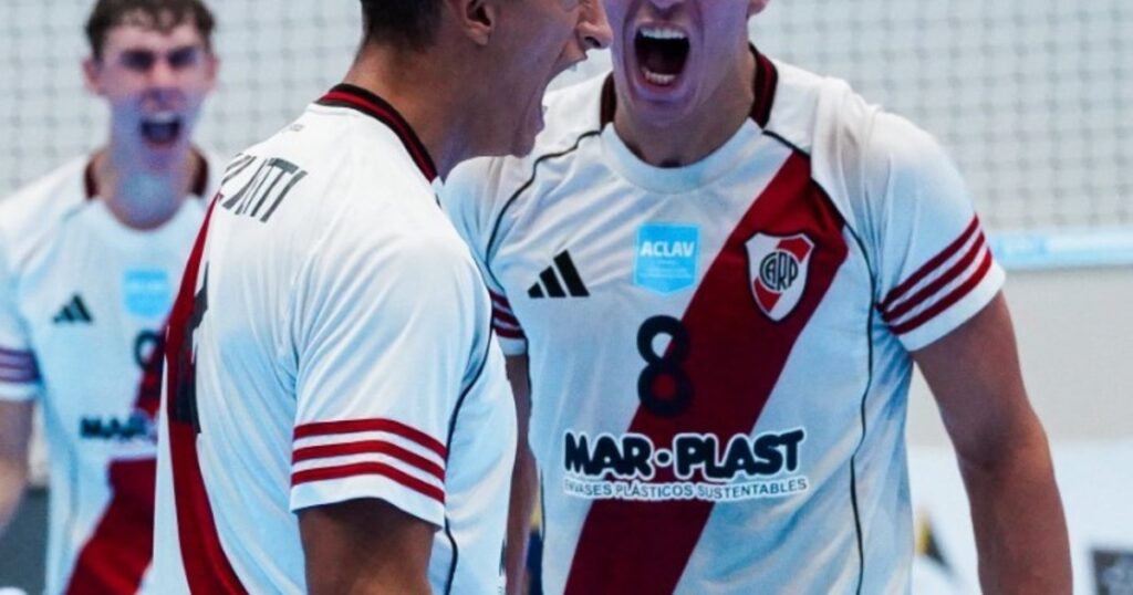 Paliza de River a Boca en el Superclásico de la Liga de Vóley Argentina Paliza de River a Boca en el Superclásico de la Liga de Vóley Argentina imagen-5