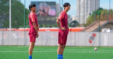 River innovador: jugadores japoneses entrenaron por dos semanas con las formativas River innovador: jugadores japoneses entrenaron por dos semanas con las formativas imagen-12
