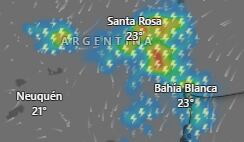 Hay alerta naranja y amarilla por tormentas y lluvias para este lunes 30 de marzo: las provincias afectadas imagen-1