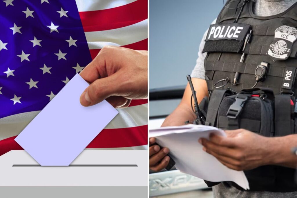 El proyecto de ley de California que prohibiría a los agentes del ICE en los centros de votación imagen-4