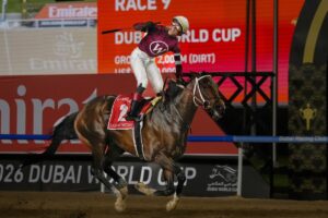 Dubai World Cup: Magnitude superó a Forever Young y Calandagan ratificó su perfil como el mejor en el césped imagen-2