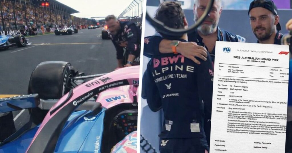 La sanción a Colapinto en Australia: qué dice puntualmente el reglamento y las disculpas del mecánico de Alpine por el error La sanción a Colapinto en Australia: qué dice puntualmente el reglamento y las disculpas del mecánico de Alpine por el error imagen-44