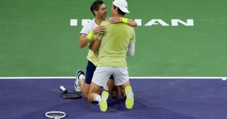Batacazo de Andreozzi en Indian Wells: ganó en dobles su primer título en un Masters 1000 Batacazo de Andreozzi en Indian Wells: ganó en dobles su primer título en un Masters 1000 imagen-11