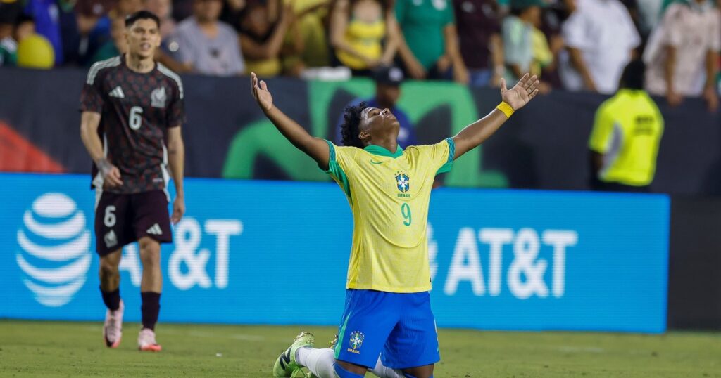 Los buenos números de Endrick en Francia que podrían ser una solución para Brasil Los buenos números de Endrick en Francia que podrían ser una solución para Brasil imagen-43