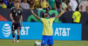 Los buenos números de Endrick en Francia que podrían ser una solución para Brasil imagen-3