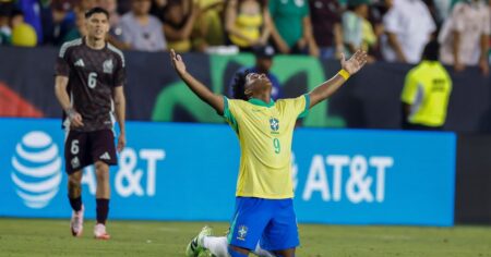 Los buenos números de Endrick en Francia que podrían ser una solución para Brasil imagen-10