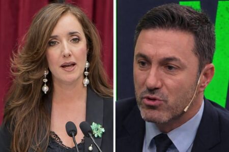 Petri y Villarruel se cruzaron por un gesto en el Congreso: de “golpista” a “te conozco por el trencito de la alegría” Petri y Villarruel se cruzaron por un gesto en el Congreso: de “golpista” a “te conozco por el trencito de la alegría” imagen-22