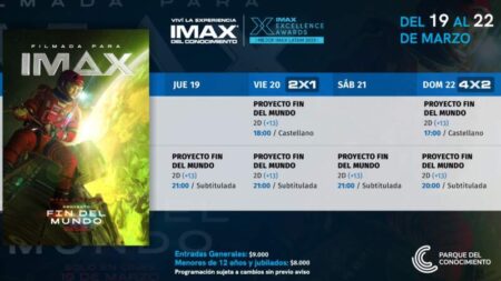 Un viaje al límite del espacio «Proyecto: fin del mundo» llega al Imax del Conocimiento imagen-12