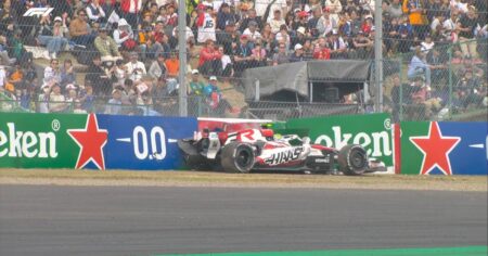 Video: Bearman se dio un palazo y no impactó a Colapinto por centímetros imagen-14