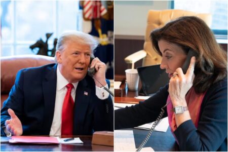 Noticias de New York: Hochul reclama a Trump US$13.500 millones por los aranceles y vuelve a nevar en la ciudad imagen-11