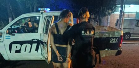 Detuvieron en Eldorado a una mujer acusada de simular una transferencia para no pagar un delivery Detuvieron en Eldorado a una mujer acusada de simular una transferencia para no pagar un delivery imagen-122