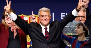 Laporta se olvidó de Messi: "Para mí, Cruyff fue el mejor jugador de la historia" imagen-3