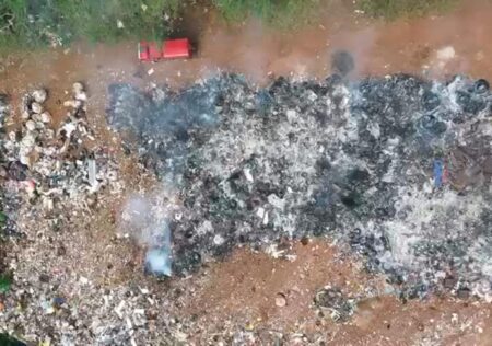 Incendio intencional obligó a cerrar el basural municipal de Eldorado, que ya fue habilitado nuevamente imagen-71