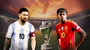 ¿Corre peligro la Finalissima entre Argentina y España?: Qatar suspendió el fútbol por la tensión en Medio Oriente ¿Corre peligro la Finalissima entre Argentina y España?: Qatar suspendió el fútbol por la tensión en Medio Oriente imagen-127