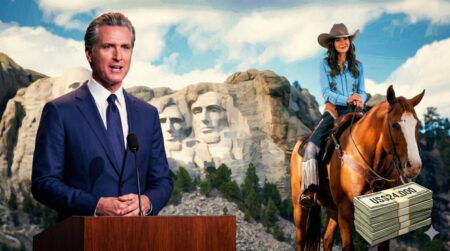 Newsom vs. Kristi Noem, en vivo: el gobernador reacciona a la foto que le costó US$24.000 a los estadounidenses imagen-8