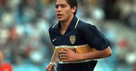 La coincidencia histórica del pibe Aranda con los primeros pasos de Riquelme en Boca imagen-10