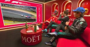 La reacción de Briatore, Antonelli, Hamilton y Russell al ver el choque entre Ocon y Colapinto La reacción de Briatore, Antonelli, Hamilton y Russell al ver el choque entre Ocon y Colapinto imagen-1