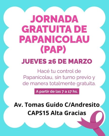 Realizarán jornada de prevención del cáncer de cuello uterino en Aristóbulo del Valle y Posadas imagen-16