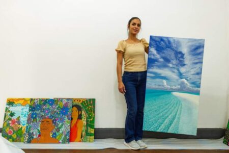 “Multiverso pictórico”: Paola Nemek inaugura su primera muestra en el Museo Provincial de Bellas Artes Juan Yaparí imagen-12
