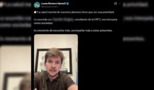 Spinelli expuso la identidad del estudiante que se autolesionó en la Industrial imagen-2
