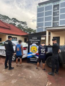 Arrestaron a “Dike” y un cómplice menor por robar en la casa de una abuela de 83 años en Oberá imagen-73