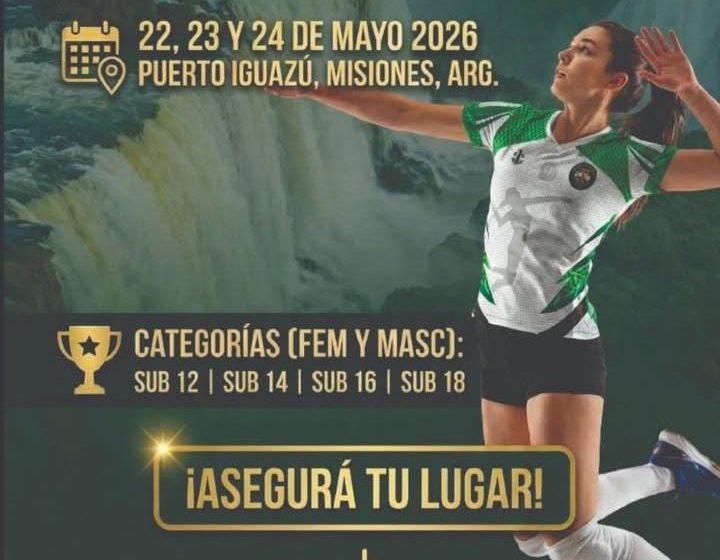 Iguazú se prepara para un torneo internacional de vóley Iguazú se prepara para un torneo internacional de vóley imagen-67