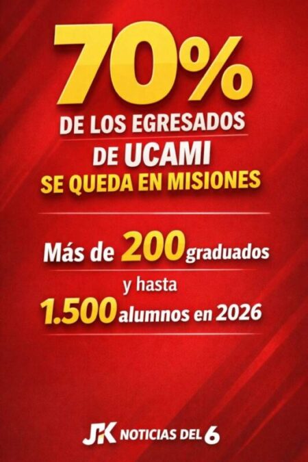 Ucami ya superó los 200 egresados y hasta el 70% permanece trabajando en Misiones imagen-14
