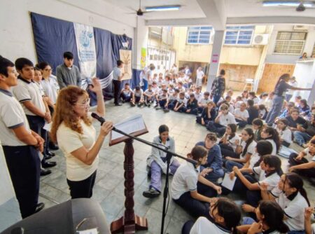 «Memoria, Verdad y Justicia»: alumnos de la Epet Nº2 reflexionaron sobre la libertad y vivir en democracia «Memoria, Verdad y Justicia»: alumnos de la Epet Nº2 reflexionaron sobre la libertad y vivir en democracia imagen-5