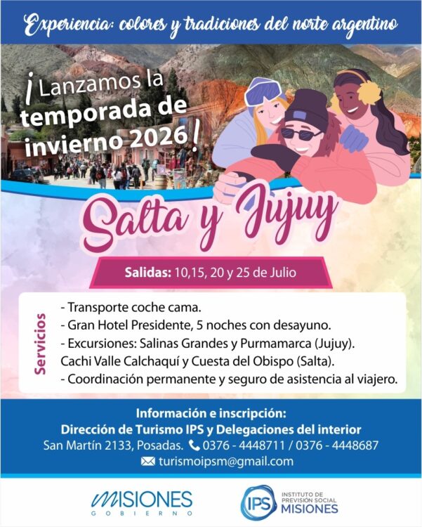 🚐¡Lanzamos la temporada de invierno de Turismo Social IPS! ❄️ 🚐¡Lanzamos la temporada de invierno de Turismo Social IPS! ❄️ imagen-5