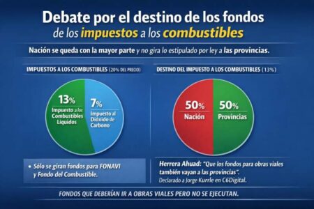 Combustibles: crece el debate por los impuestos, el destino de los fondos y el reclamo de Misiones por lo que Nación no gira imagen-5
