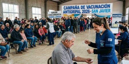 Comenzó la campaña de vacunación antigripal 2026 en San Javier con gran concurrencia en la primera jornada imagen-72