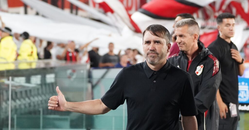 Coudet: «De a poco estamos creciendo» y las «cosas» que empieza a ver de su River Coudet: "De a poco estamos creciendo" y las "cosas" que empieza a ver de su River imagen-4