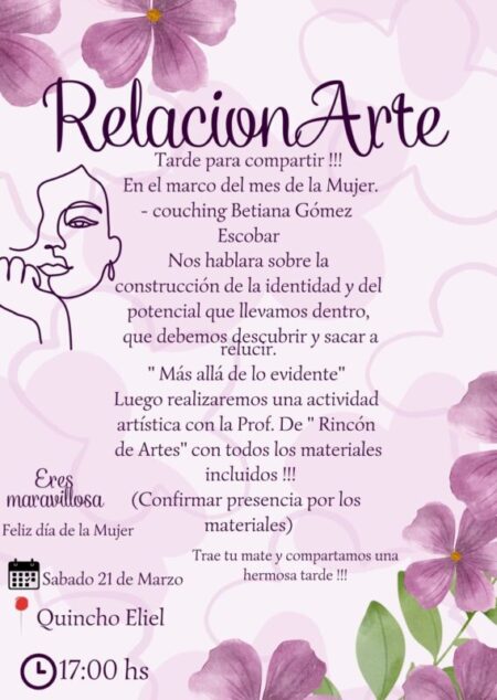 RelacionArte: una propuesta para compartir, reflexionar y crear en el Mes de la Mujer imagen-66