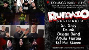 Domingo de Rock solidario en el parque María Morínigo imagen-1