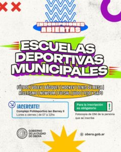 Última semana de inscripciones para las escuelas municipales deportivas Última semana de inscripciones para las escuelas municipales deportivas imagen-72