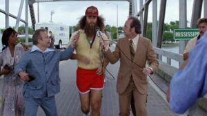 Solo hay una persona que acompaña a Forrest Gump desde que empieza a correr hasta que decide terminar Solo hay una persona que acompaña a Forrest Gump desde que empieza a correr hasta que decide terminar imagen-114