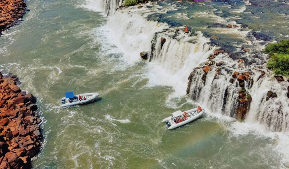 El Moconá se beneficia de la bajante del río Uruguay en la previa turística a Semana Santa imagen-4