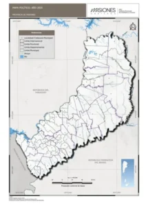 Lanzan el nuevo mapa escolar de Misiones actualizado con los 79 municipios imagen-2