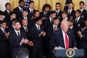 “Soy un gran fan”: Trump homenajeó a Messi y al Inter Miami en Washington por consagrarse campeones de la MLS imagen-4
