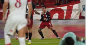 Driussi, del gol a la preocupación en River imagen-3