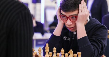 Faustino Oro perdió su invicto en el Abierto de Aeroflot, donde busca convertirse en el Gran Maestro más joven de la historia imagen-20