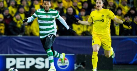 Sorpresa total: el Bodo Glimt le gana 2-0 al Sporting Lisboa en la ida de los octavos de la Champions imagen-13