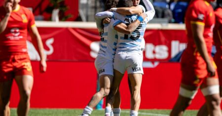 Los Pumas 7’s remontaron ante España y sellaron el pase a semis por el Oro en Nueva York imagen-11