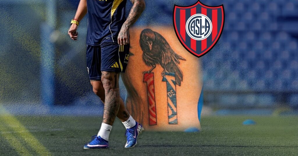 El jugador de Boca que tiene un tatuaje de San Lorenzo y vivirá un clásico especial imagen-42